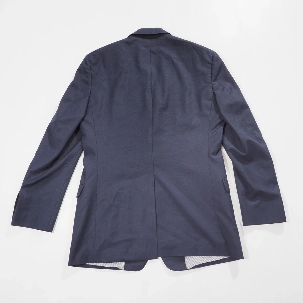 Brooks Brothers Blazer Men 38R Navy Blue Explorer Fitzgerald Fit Wool Sport Coat